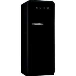 Smeg CVB20RNE1 60cm 'Retro Style' Upright Freezer in Black with Right Hand Hinge